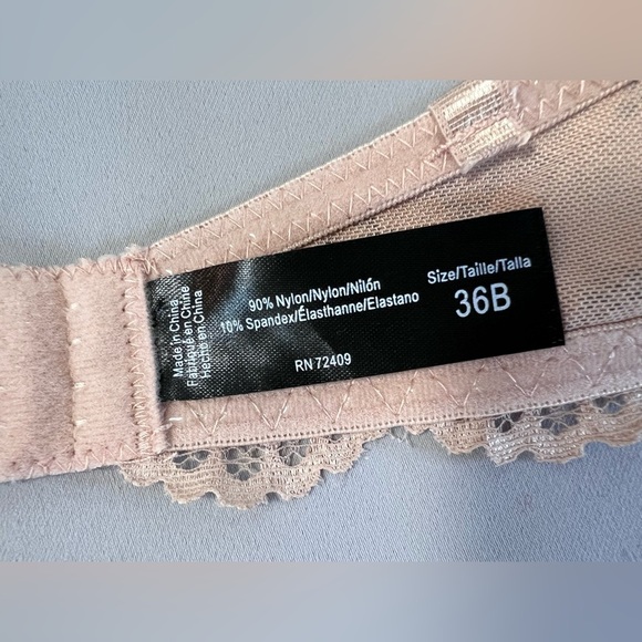 Rene Rofe Womens Beige Lace Multi Way Straps Push-Up Underwire Bra 36B (1 PC) - Picture 4 of 7